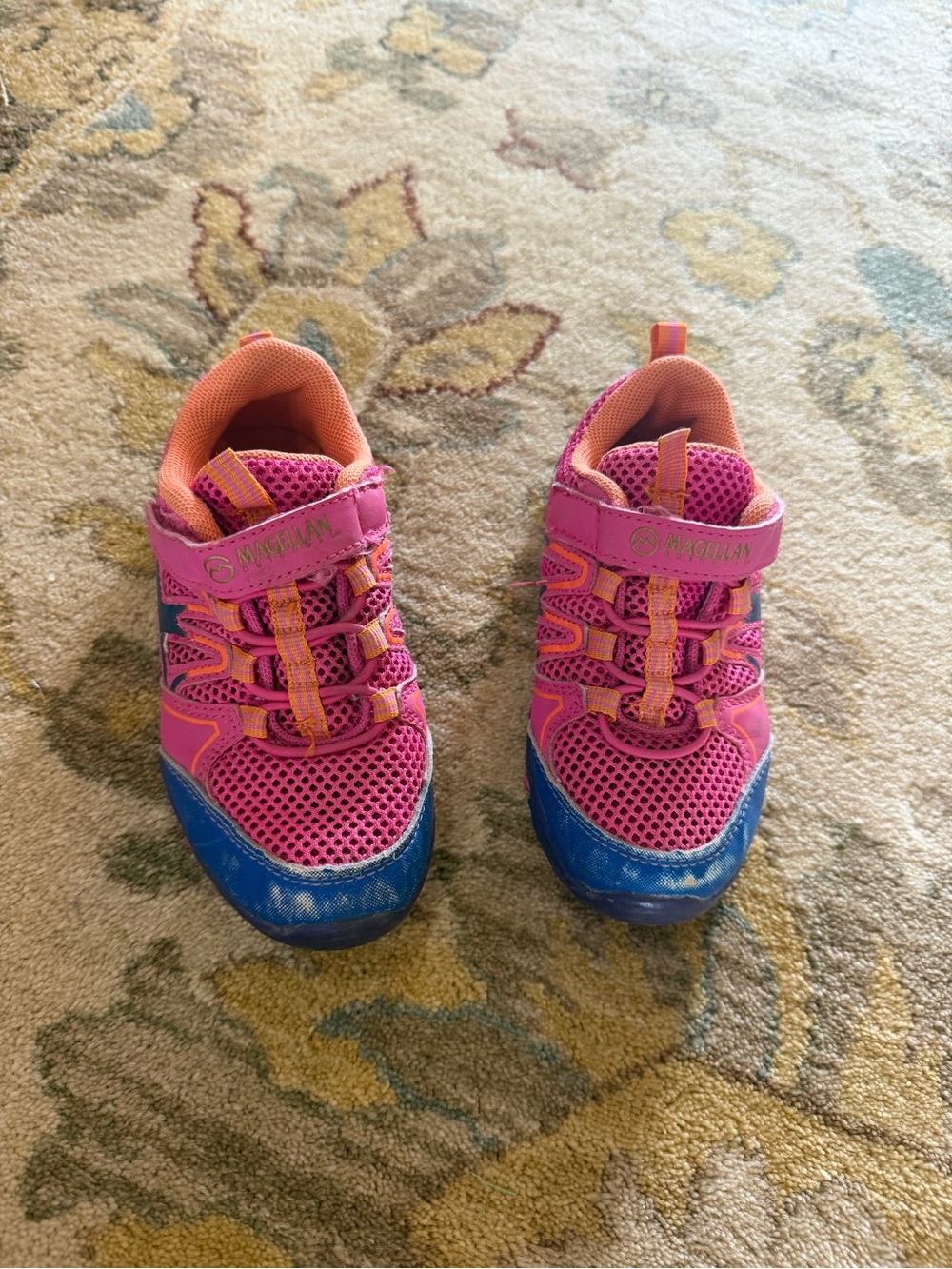 Magellan Outdoors Kids Pink and Blue Sneakers